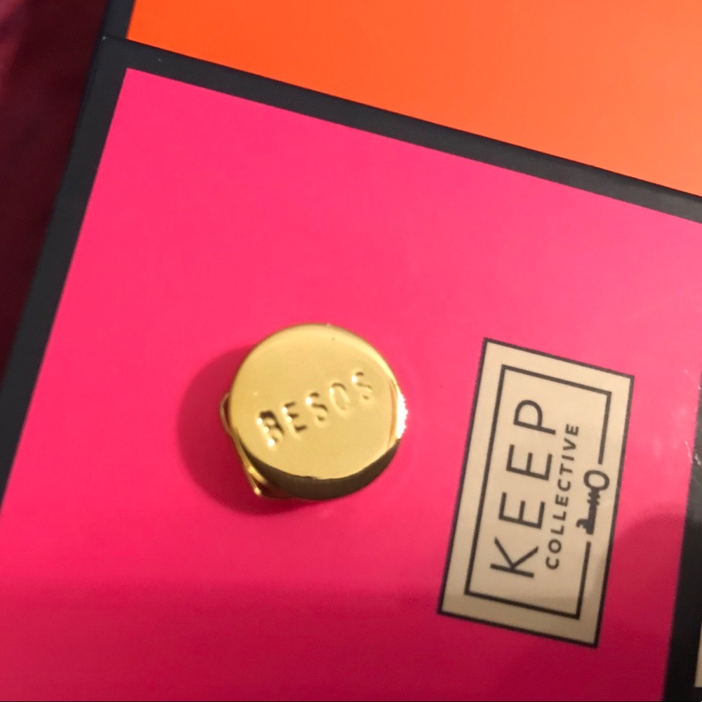 KEEP COLLECTIVE -  Gold BESOS Pave Disc